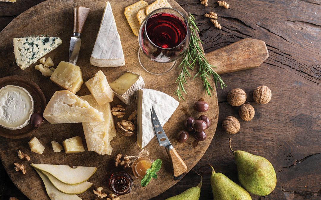Organiser une dégustation de vin et fromage